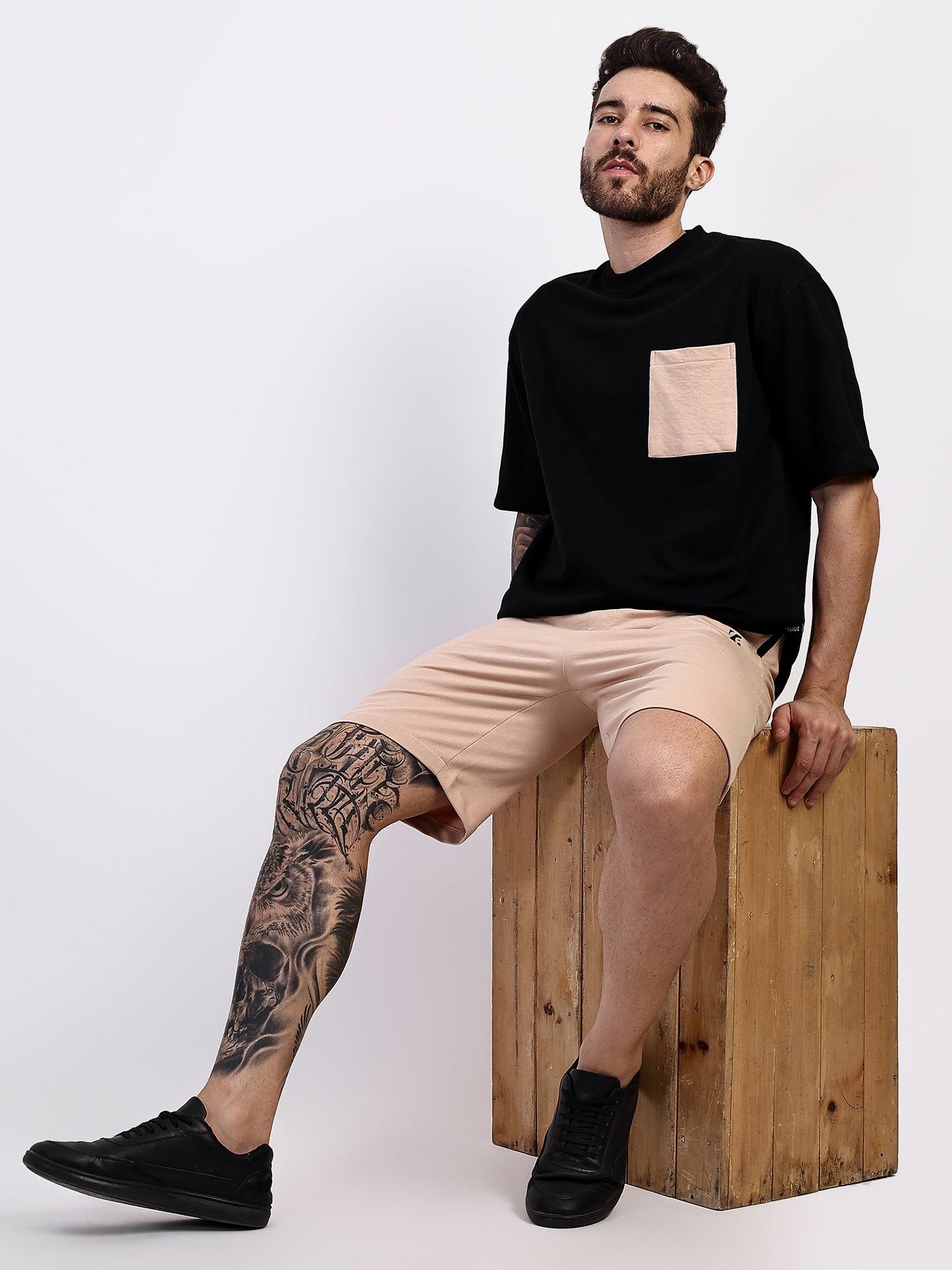 Contrast Pocket Co-Ord Set