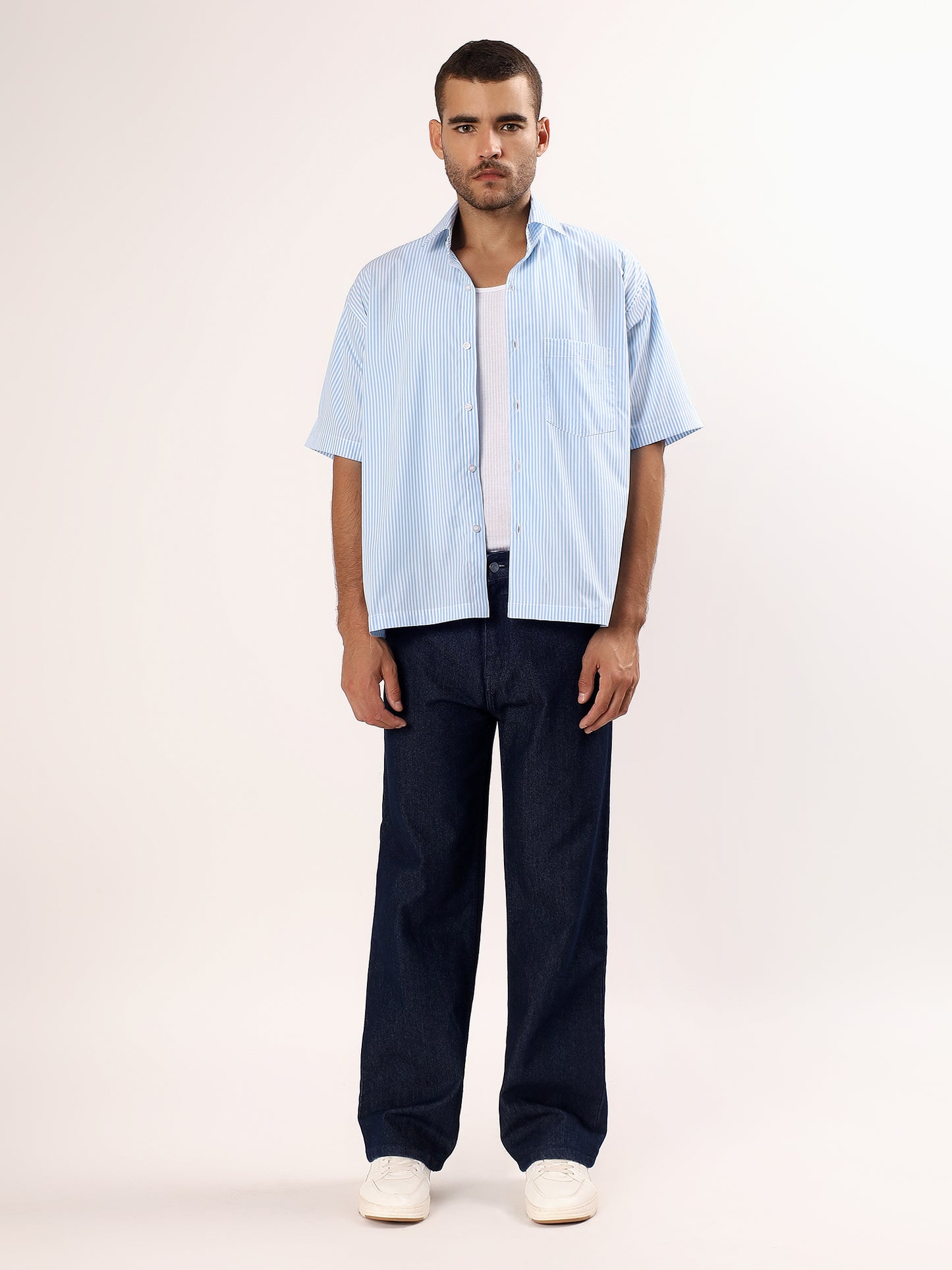 Stripe Boxy Shirt