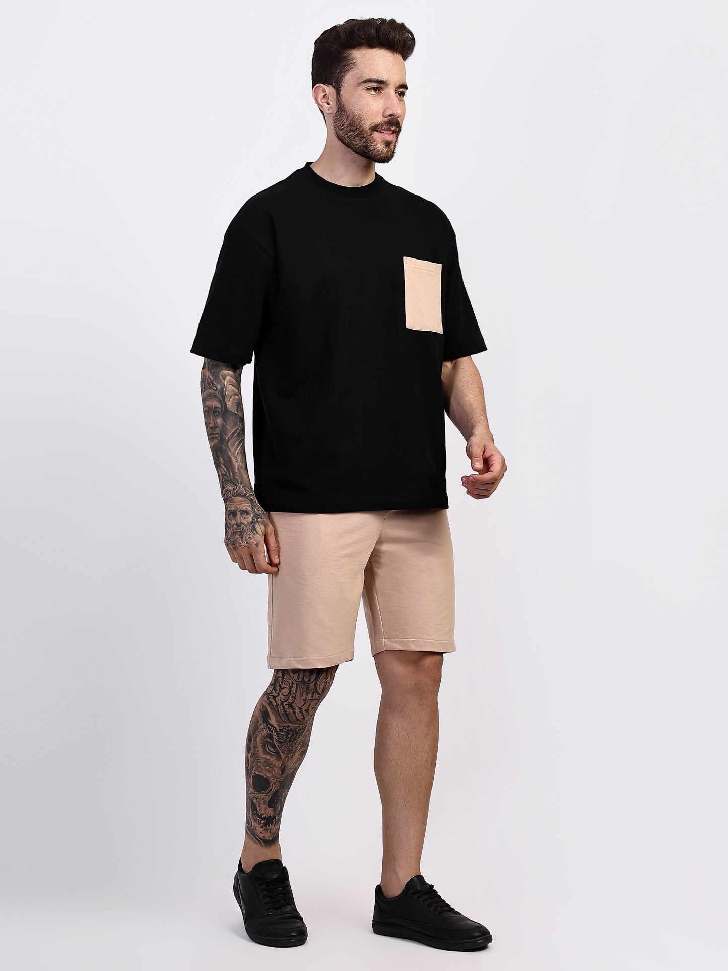 Contrast Pocket Co-Ord Set