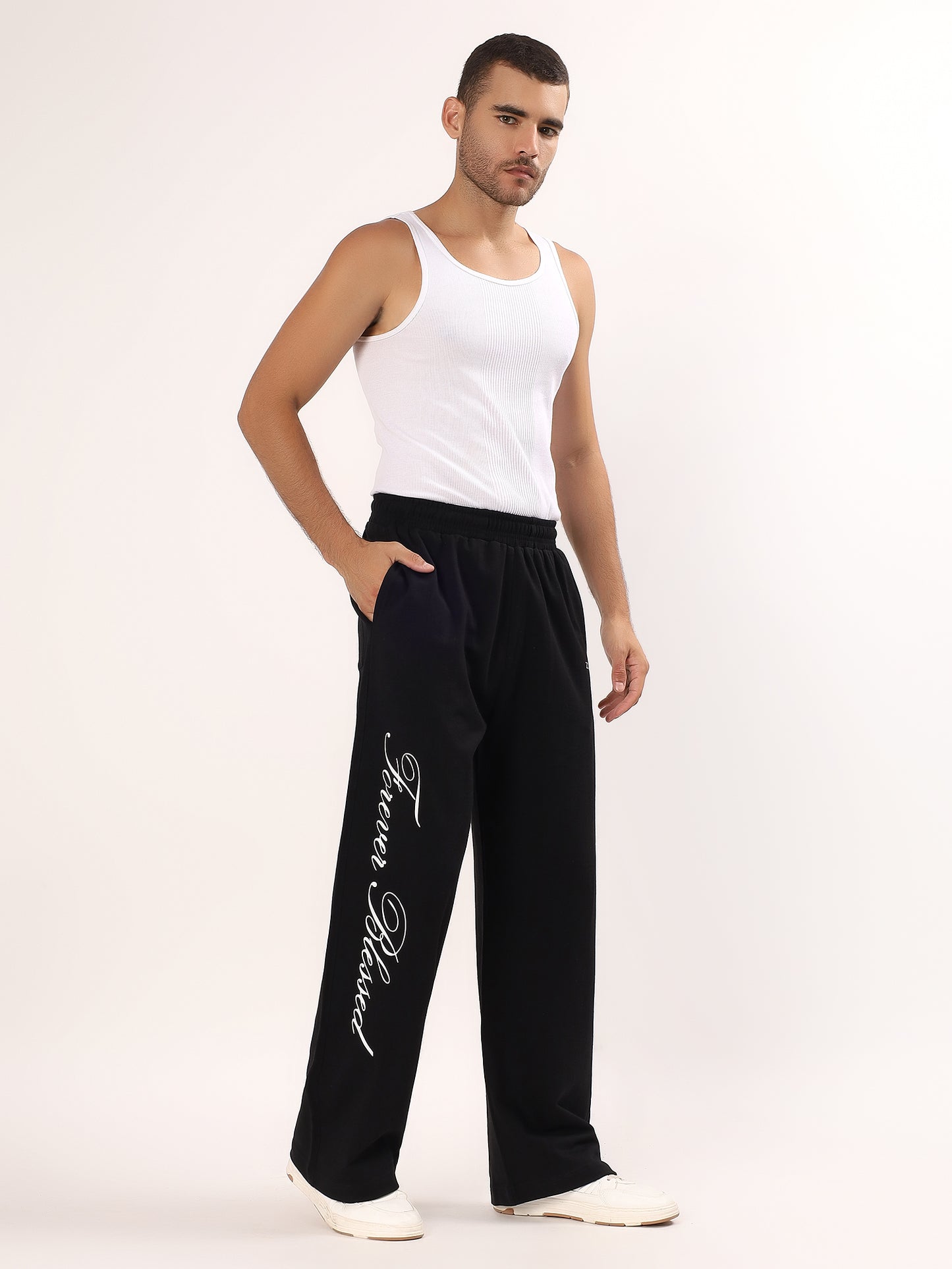Blessed Wide Leg Jogger