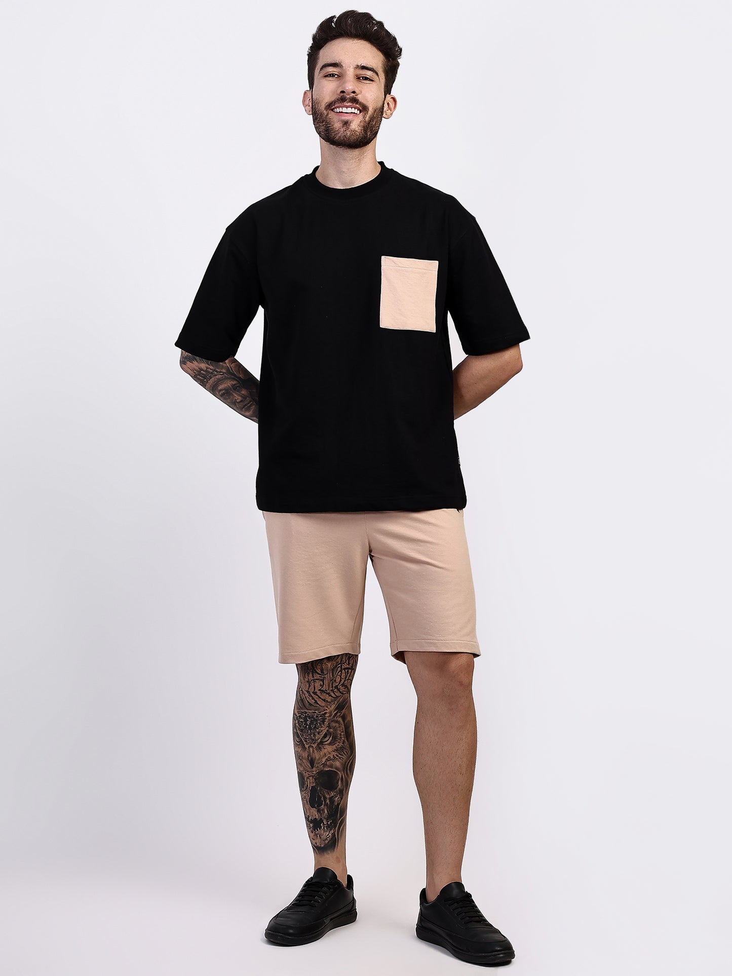 Contrast Pocket Co-Ord Set