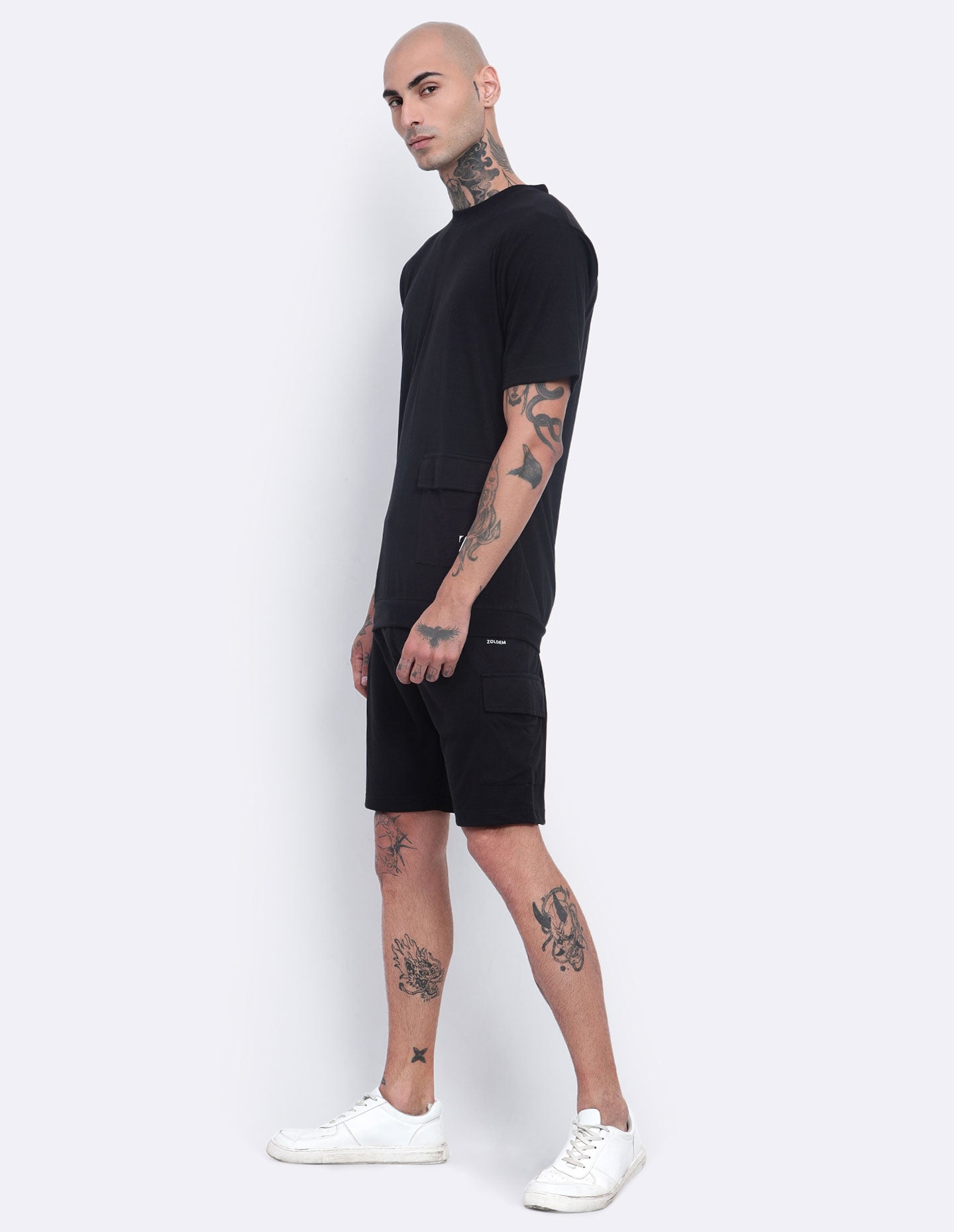 Single Pocket T-Shirt & Shorts Co-Ords