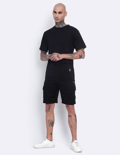 Single Pocket T-Shirt & Shorts Co-Ords