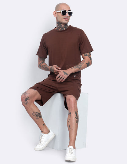 Single Pocket T-Shirt & Shorts Co-Ords