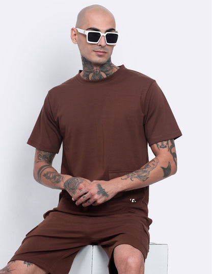 Single Pocket T-Shirt & Shorts Co-Ords