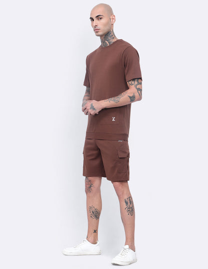 Single Pocket T-Shirt & Shorts Co-Ords