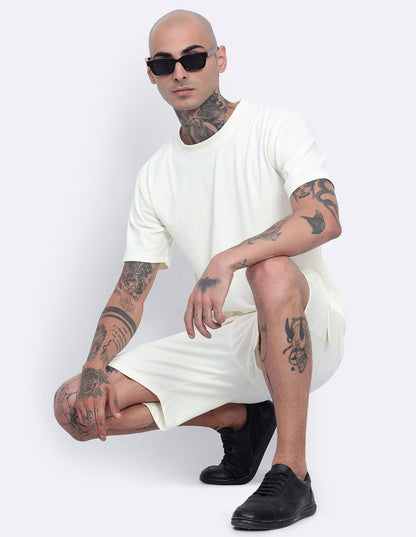 Single Pocket T-Shirt & Shorts Co-Ords