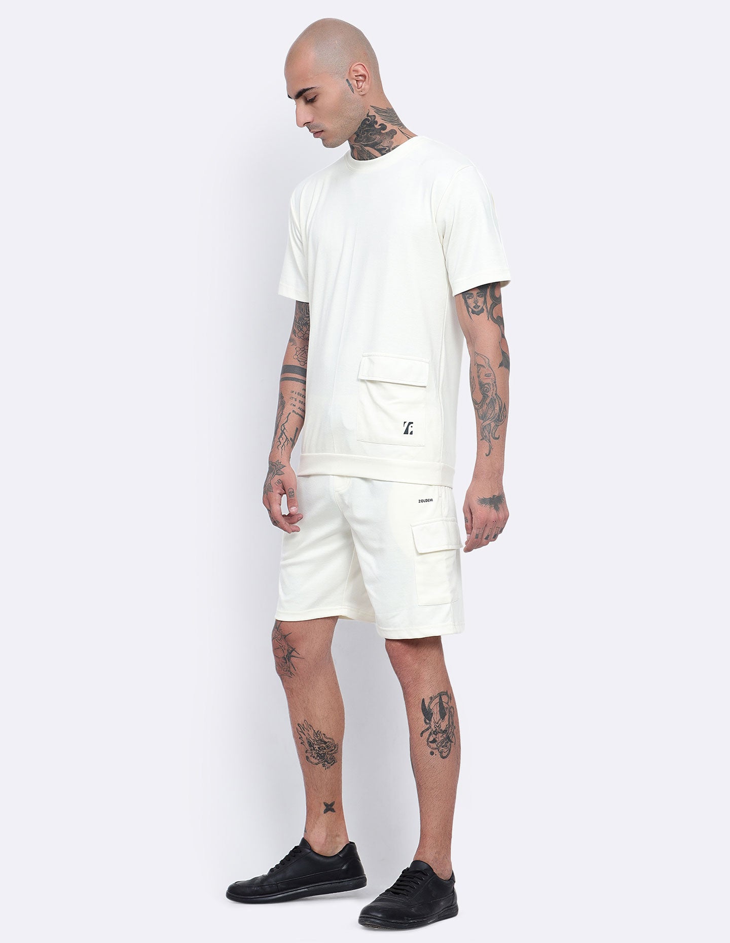 Single Pocket T-Shirt & Shorts Co-Ords