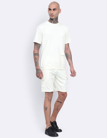 Single Pocket T-Shirt & Shorts Co-Ords