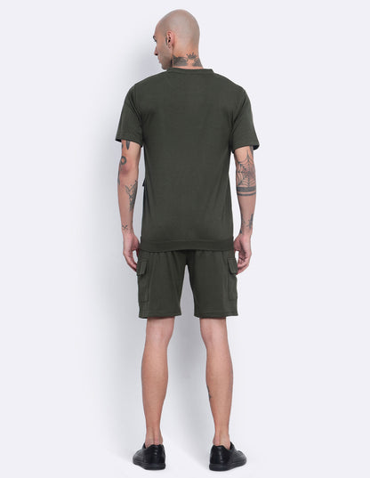 Single Pocket T-Shirt & Shorts Co-Ords
