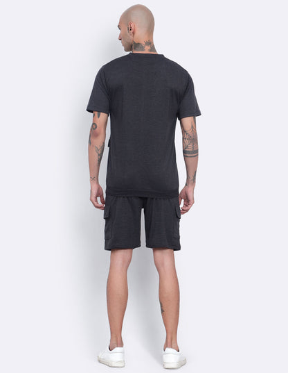 Single Pocket T-Shirt & Shorts Co-Ords