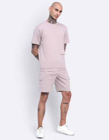 Single Pocket T-Shirt & Shorts Co-Ords