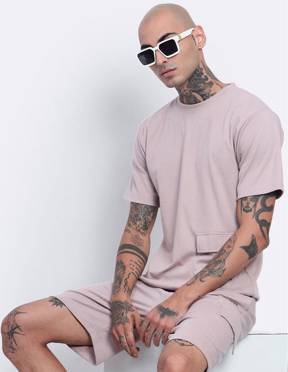 Single Pocket T-Shirt & Shorts Co-Ords