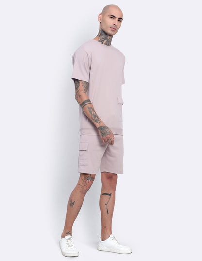 Single Pocket T-Shirt & Shorts Co-Ords