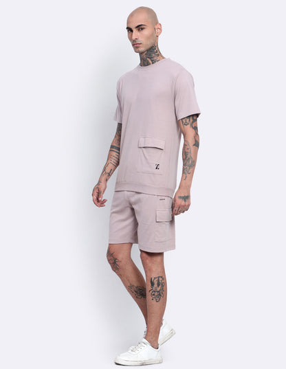 Single Pocket T-Shirt & Shorts Co-Ords