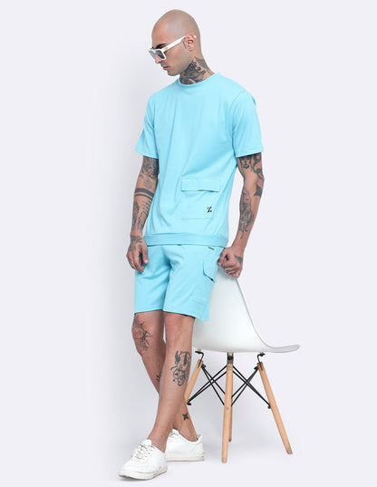 Single Pocket T-Shirt & Shorts Co-Ords