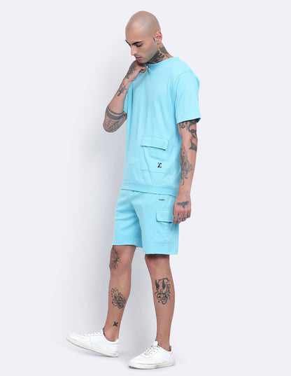Single Pocket T-Shirt & Shorts Co-Ords