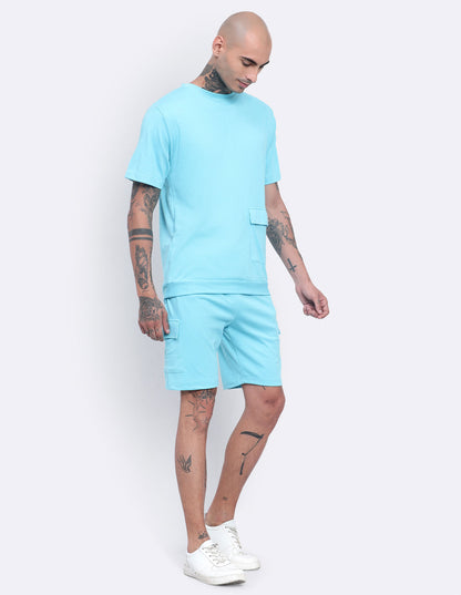 Single Pocket T-Shirt & Shorts Co-Ords