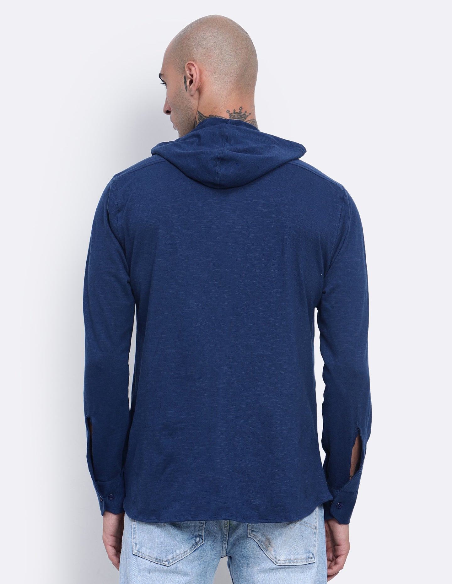 Textured Hoodie Shirt
