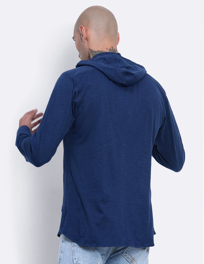 Textured Hoodie Shirt